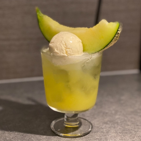 愛東メロンクリームソーダ